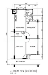 Blk 151 Chong Pang Vista (Yishun), HDB 3 Rooms #525122401